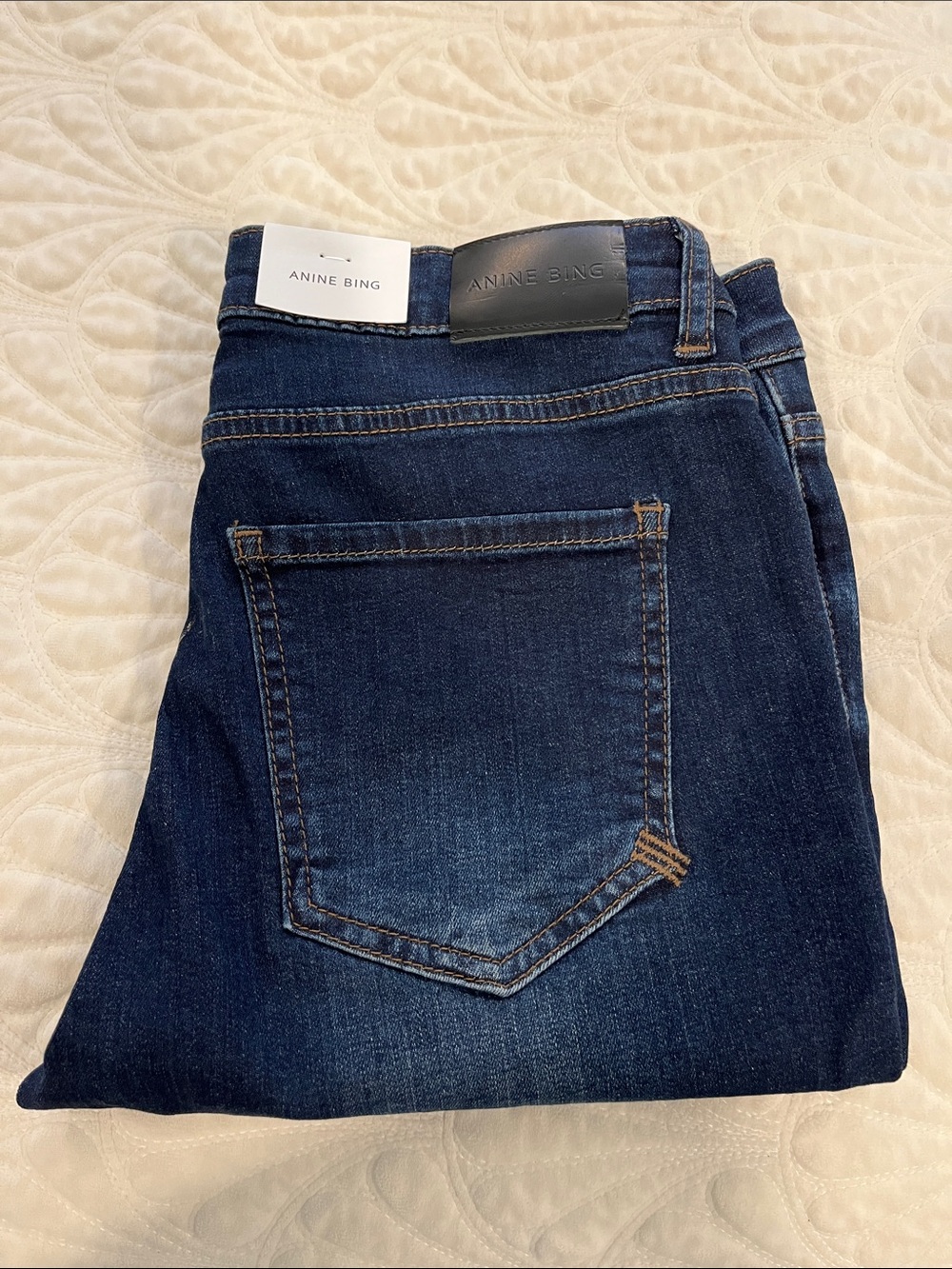 Anine Bing Women’s Dark Blue Skinny Jeans
